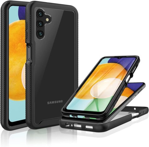 CZARNE ETUI SAMSUNG GALAXY A13 5G OCHRONA PRZÓD CZARNE ETUI SAMSUNG GALAXY A13 5G OCHRONA PRZÓD