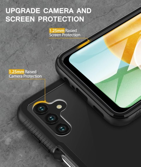 CZARNE ETUI SAMSUNG GALAXY A13 5G OCHRONA PRZÓD CZARNE ETUI SAMSUNG GALAXY A13 5G OCHRONA PRZÓD