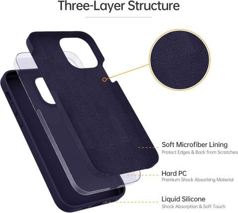 ETUI IPHONE 12 MINI 5.4' GRANATOWE SILIKONOWE ETUI IPHONE 12 MINI 5.4' GRANATOWE SILIKONOWE