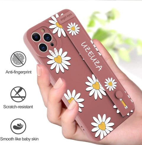 ETUI IPHONE 12 PRO 6.1' SILIKONOWY KWIATY UCHWYT ETUI IPHONE 12 PRO 6.1' SILIKONOWY KWIATY UCHWYT