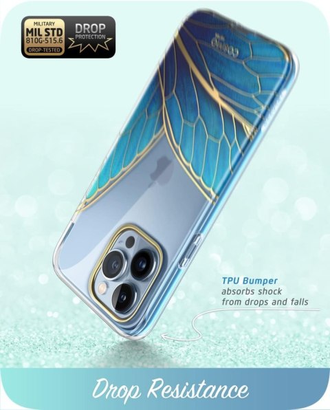 ETUI IPHONE 13 PRO 6.1' MOTYL NIEBIESKI CASE ETUI IPHONE 13 PRO 6.1' MOTYL NIEBIESKI CASE