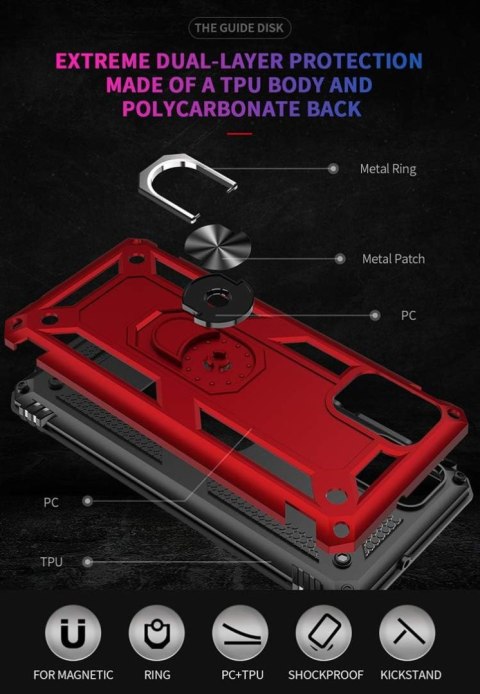 ETUI MAGNETYCZNE SREBRNE CZARNE XIAOMI POCO F3 ETUI MAGNETYCZNE SREBRNE CZARNE XIAOMI POCO F3