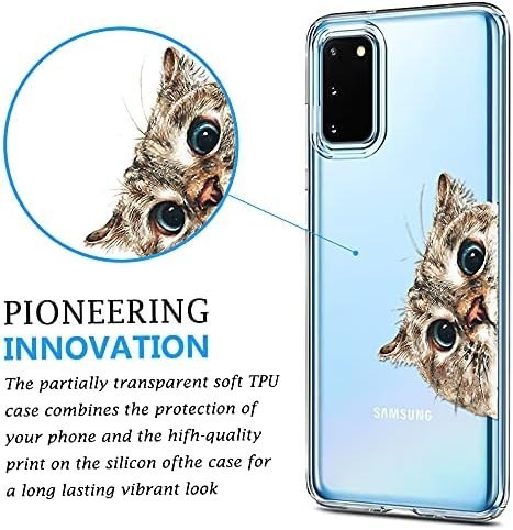 ETUI PRZEŹROCZYSTE KOT SAMSUNG GALAXY S20 FE SZKŁO EKRAN ETUI PRZEŹROCZYSTE KOT SAMSUNG GALAXY S20 FE SZKŁO EKRAN
