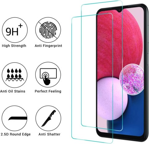 ETUI SAMSUNG GALAXY A13 4G SZKŁO HARTOWANE 2 SZT ETUI SAMSUNG GALAXY A13 4G SZKŁO HARTOWANE 2 SZT