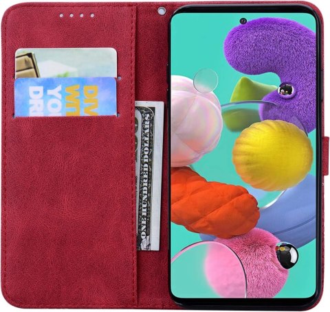 ETUI SAMSUNG GALAXY A52 5G/4G ZAMYKANE CZERWONE ETUI SAMSUNG GALAXY A52 5G/4G ZAMYKANE CZERWONE