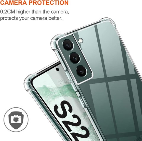 ETUI SAMSUNG GALAXY S22 5G PRZEZROCZYSTE ETUI SAMSUNG GALAXY S22 5G PRZEZROCZYSTE