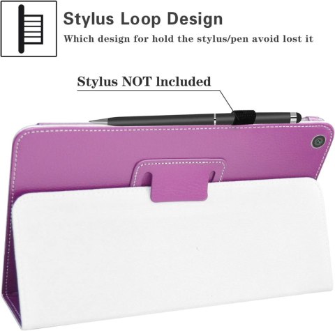 ETUI ZAMYKANE TABLET ALCATEL 1T 10' 2020 FIOLET ETUI ZAMYKANE TABLET ALCATEL 1T 10' 2020 FIOLET