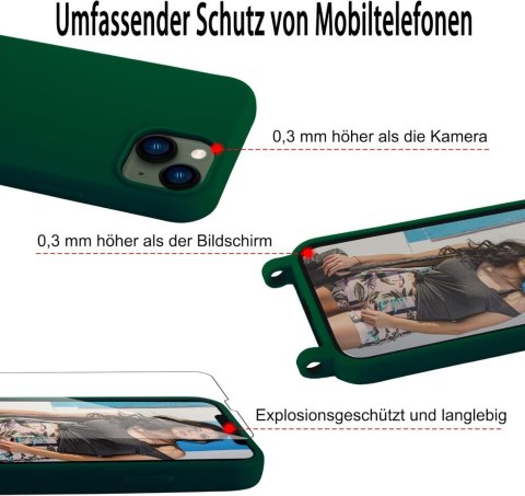 ETUI ZIELONE SZNUREK IPHONE 13 PRO MAX 6.7' 2xSZKŁO ETUI ZIELONE SZNUREK IPHONE 13 PRO MAX 6.7' 2xSZKŁO