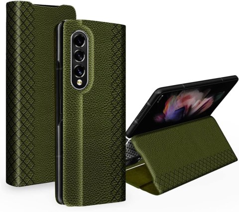 MAGNETYCZNE ETUI ZIELONE SAMSUNG GALAXY Z FOLD 3 MAGNETYCZNE ETUI ZIELONE SAMSUNG GALAXY Z FOLD 3