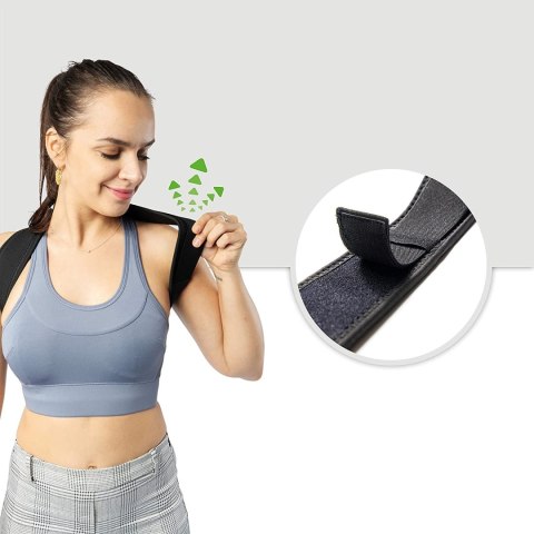 PAJĄCZEK NA PLECY KOREKTOR WAD POSTAWY R. M/L ELASTYCZNE TAŚMY Fitnesix PAJĄCZEK NA PLECY KOREKTOR WAD POSTAWY R. M/L ELASTYCZNE TAŚMY Fitnesix
