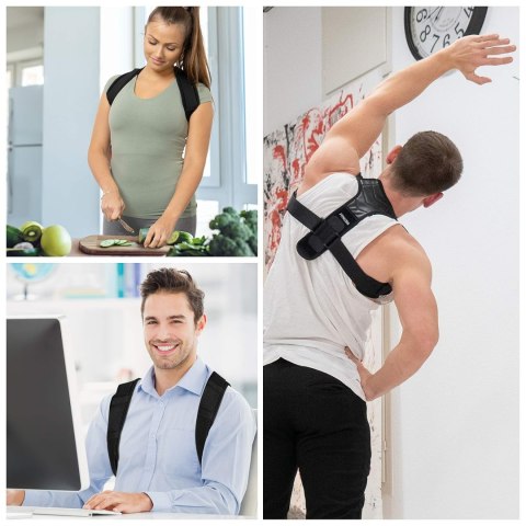 PAJĄCZEK NA PLECY KOREKTOR WAD POSTAWY R. M/L ELASTYCZNE TAŚMY Fitnesix PAJĄCZEK NA PLECY KOREKTOR WAD POSTAWY R. M/L ELASTYCZNE TAŚMY Fitnesix
