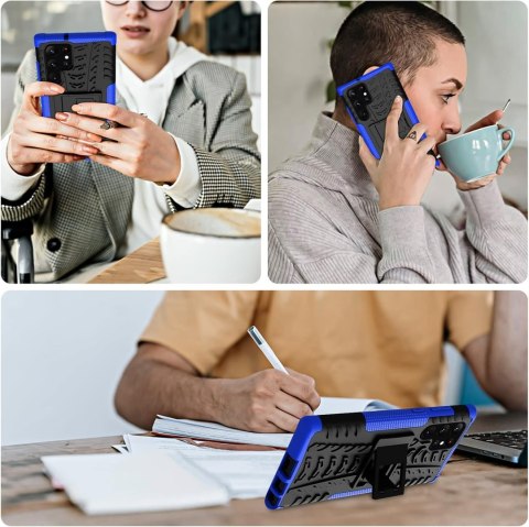 SZKŁO EKRAN ETUI SAMSUNG GALAXY S22 ULTRA NIEBIESKIE SZKŁO EKRAN ETUI SAMSUNG GALAXY S22 ULTRA NIEBIESKIE