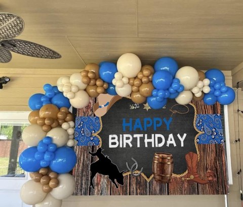 TŁO DO ZDJĘĆ 210x150 URODZINY DZIKI ZACHÓD HAPPY