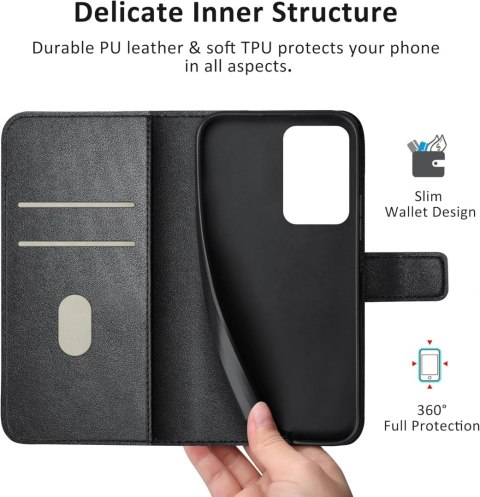 ETUI REDMI NOTE 11 PRO CZARNE ZAMYKANE Z KLAPKĄ MIEJSCE NA KARTY OCHRONNE ETUI REDMI NOTE 11 PRO CZARNE ZAMYKANE Z KLAPKĄ MIEJSCE NA KARTY OCHRONNE
