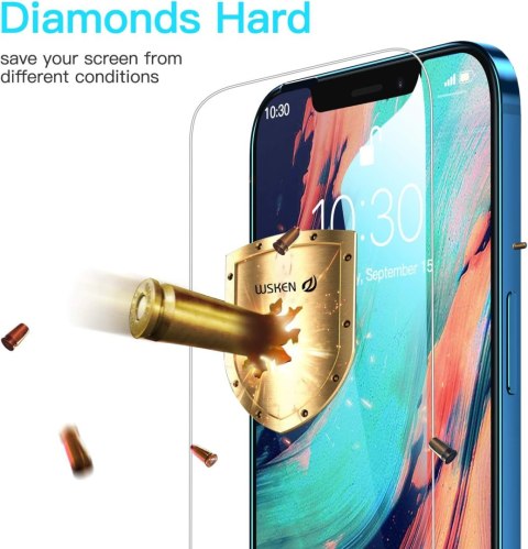 2x SZKŁO HARTOWANE 9H IPHONE 13 PRO MAX 2x SZKŁO HARTOWANE 9H IPHONE 13 PRO MAX