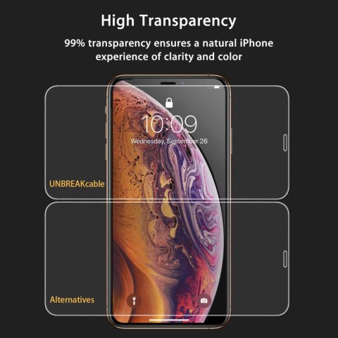 2x SZKŁO HARTOWANE 9H IPHONE XS/X 5.8'