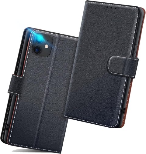 CZARNE SKŁADANE ETUI IPHONE 11 Z KLAPKĄ SOLIDNE CZARNE SKŁADANE ETUI IPHONE 11 Z KLAPKĄ SOLIDNE