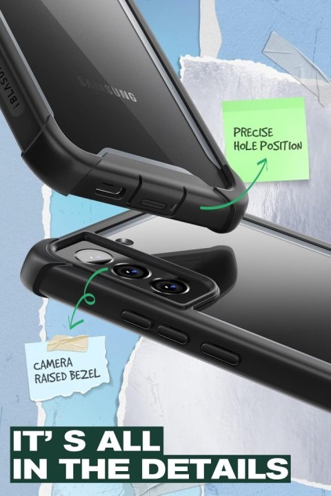 ETUI BUMPER CZARNE SAMSUNG GALAXY S22+ ETUI BUMPER CZARNE SAMSUNG GALAXY S22+