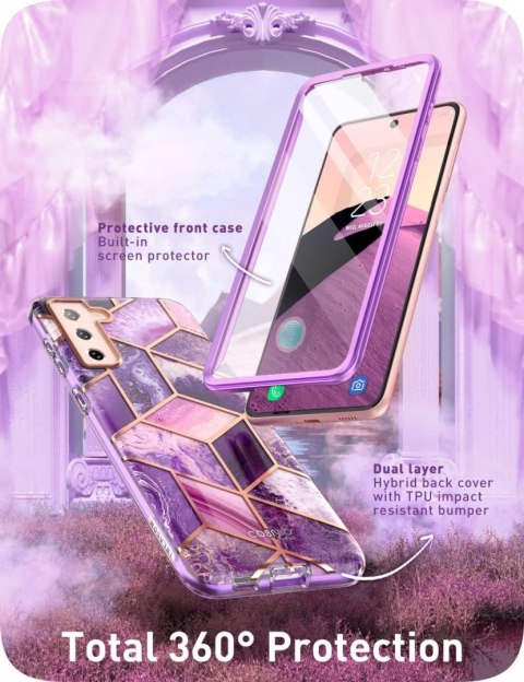 ETUI BUMPER FIOLETOWE SAMSUNG GALAXY S22+ ETUI BUMPER FIOLETOWE SAMSUNG GALAXY S22+