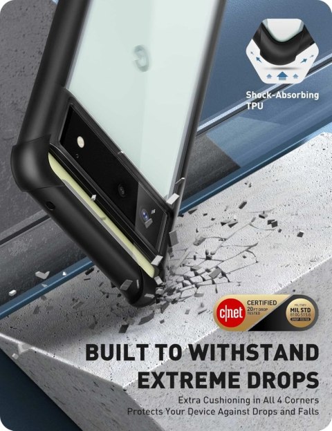 ETUI CZARNE PRZEŹROCZYSTE SILIKONOWE GOOGLE PIXEL 6 ETUI CZARNE PRZEŹROCZYSTE SILIKONOWE GOOGLE PIXEL 6