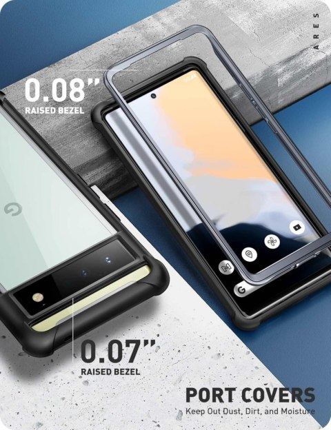 ETUI CZARNE PRZEŹROCZYSTE SILIKONOWE GOOGLE PIXEL 6 ETUI CZARNE PRZEŹROCZYSTE SILIKONOWE GOOGLE PIXEL 6