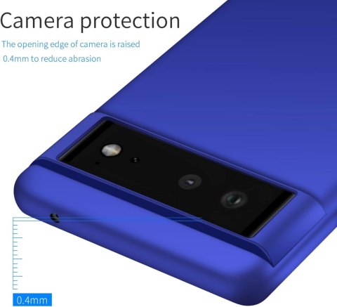 ETUI GOOGLE PIXEL 6 NIEBIESKIE TWARDE ULTRA LEKKIE WYTRZYMAŁE GB7N6 G9S9B ETUI GOOGLE PIXEL 6 NIEBIESKIE TWARDE ULTRA LEKKIE WYTRZYMAŁE GB7N6 G9S9B