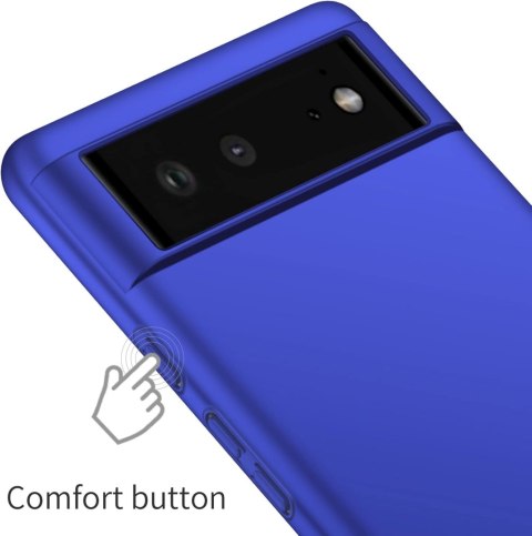 ETUI GOOGLE PIXEL 6 NIEBIESKIE TWARDE ULTRA LEKKIE WYTRZYMAŁE GB7N6 G9S9B ETUI GOOGLE PIXEL 6 NIEBIESKIE TWARDE ULTRA LEKKIE WYTRZYMAŁE GB7N6 G9S9B
