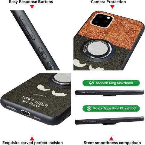 ETUI IPHONE 11 PRO MAX Z MAGNESEM I PODPÓRKĄ