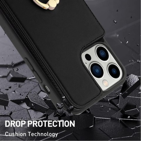 ETUI IPHONE 13 PRO MAX 6.7 5G CZARNY PORTFEL ETUI IPHONE 13 PRO MAX 6.7 5G CZARNY PORTFEL