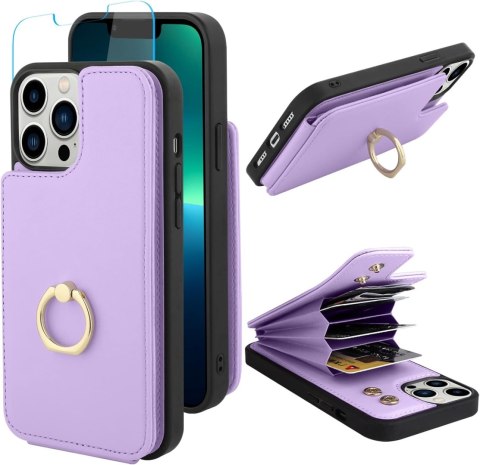 ETUI IPHONE 13 PRO MAX 6.7 5G FIOLETOWY PORTFEL ETUI IPHONE 13 PRO MAX 6.7 5G FIOLETOWY PORTFEL