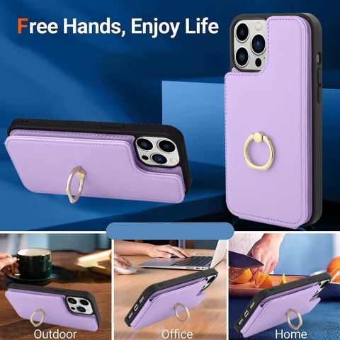 ETUI IPHONE 13 PRO MAX 6.7 5G FIOLETOWY PORTFEL ETUI IPHONE 13 PRO MAX 6.7 5G FIOLETOWY PORTFEL