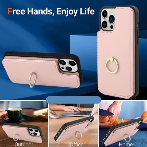 ETUI IPHONE 13 PRO MAX 6.7 5G RÓŻOWY PORTFEL ETUI IPHONE 13 PRO MAX 6.7 5G RÓŻOWY PORTFEL
