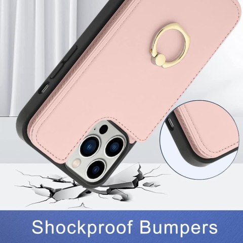ETUI IPHONE 13 PRO MAX 6.7 5G RÓŻOWY PORTFEL ETUI IPHONE 13 PRO MAX 6.7 5G RÓŻOWY PORTFEL