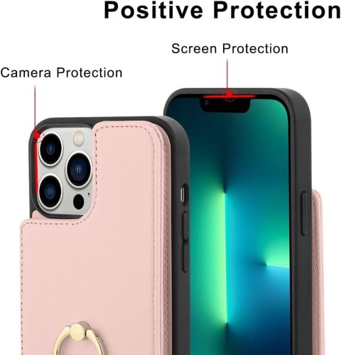 ETUI IPHONE 13 PRO MAX 6.7 5G RÓŻOWY PORTFEL ETUI IPHONE 13 PRO MAX 6.7 5G RÓŻOWY PORTFEL