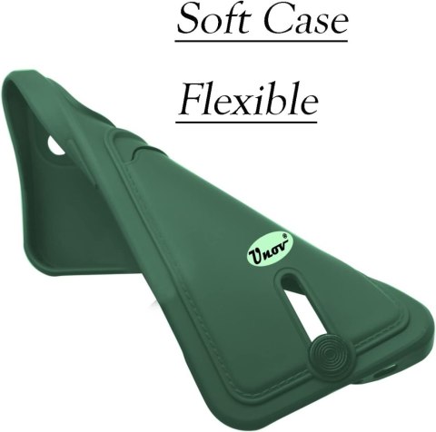 ETUI SILIKONOWE DO APPLE IPHONE 14 PLUS ZIELONE +MIEJSCE NA KARTY PORTFEL