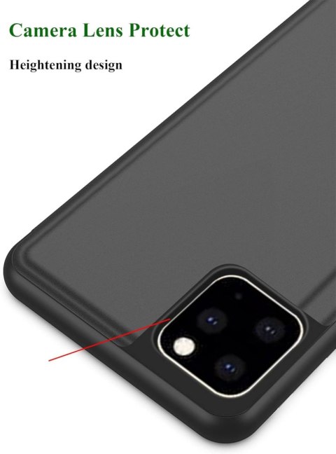 ETUI Z KLAPKĄ PRZESZKLONE APPLE IPHONE 13 6.1" NIEBIESKIE MAGNETYCZNE ETUI Z KLAPKĄ PRZESZKLONE APPLE IPHONE 13 6.1" NIEBIESKIE MAGNETYCZNE