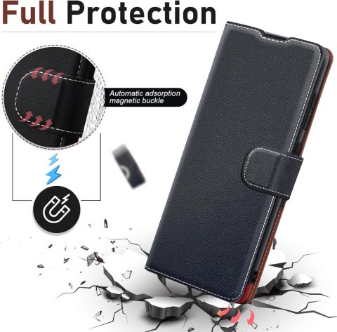 ETUI Z KLAPKĄ SAMSUNG GALAXY A52/A52S 4G/5G CZARNY ETUI Z KLAPKĄ SAMSUNG GALAXY A52/A52S 4G/5G CZARNY