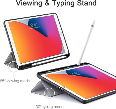 ETUI ZAMYKANE SZARE IPAD 8/7 10.2' ETUI ZAMYKANE SZARE IPAD 8/7 10.2'