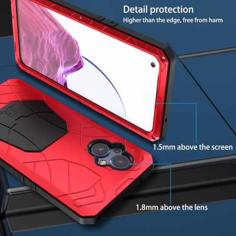 ETUI BUMPER CZERWONY ONEPLUS NORD N20 5G METALOWY WZMOCNIONY CPH2459 ETUI BUMPER CZERWONY ONEPLUS NORD N20 5G METALOWY WZMOCNIONY CPH2459