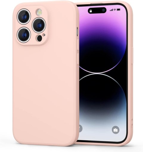 ETUI POKROWIEC DO APPLE IPHONE 14 PRO 6.1' ZIELONE RÓŻOWE SILIKONOWE PLECKI ETUI POKROWIEC DO APPLE IPHONE 14 PRO 6.1' ZIELONE RÓŻOWE SILIKONOWE PLECKI