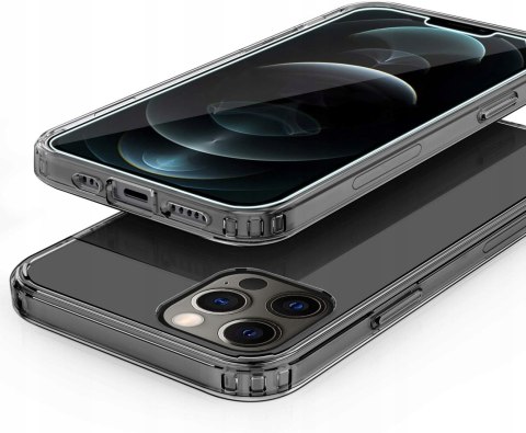 ETUI PRZEŹROCZYSTE SZKŁO IPHONE 12/12 PRO