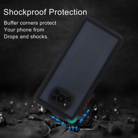 ETUI SILIKONOWE POCO X3 NFC 6.67" CZARNA RAMKA PRZYDYMIONE PLECKI ETUI SILIKONOWE POCO X3 NFC 6.67" CZARNA RAMKA PRZYDYMIONE PLECKI