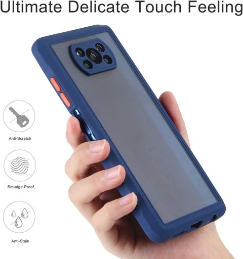 ETUI SILIKONOWE POCO X3 NFC 6.67" CZARNA RAMKA PRZYDYMIONE PLECKI ETUI SILIKONOWE POCO X3 NFC 6.67" CZARNA RAMKA PRZYDYMIONE PLECKI