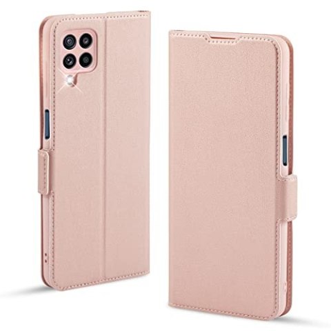 ETUI Z KLAPKĄ SAMSUNG GALAXY M32 4G CASE ROSE GOLD RÓŻOWY Z EKOSKÓRY ETUI Z KLAPKĄ SAMSUNG GALAXY M32 4G CASE ROSE GOLD RÓŻOWY Z EKOSKÓRY