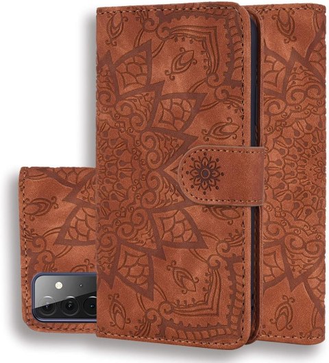 ETUI ZAMYKANE BRĄZOWE SAMSUNG GALAXY A73 5G ETUI ZAMYKANE BRĄZOWE SAMSUNG GALAXY A73 5G