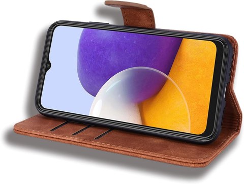 ETUI ZAMYKANE BRĄZOWE SAMSUNG GALAXY A73 5G ETUI ZAMYKANE BRĄZOWE SAMSUNG GALAXY A73 5G