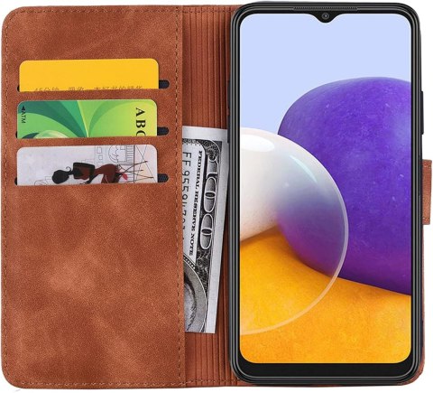 ETUI ZAMYKANE BRĄZOWE SAMSUNG GALAXY A73 5G ETUI ZAMYKANE BRĄZOWE SAMSUNG GALAXY A73 5G