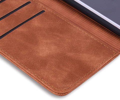 ETUI ZAMYKANE BRĄZOWE SAMSUNG GALAXY A73 5G ETUI ZAMYKANE BRĄZOWE SAMSUNG GALAXY A73 5G
