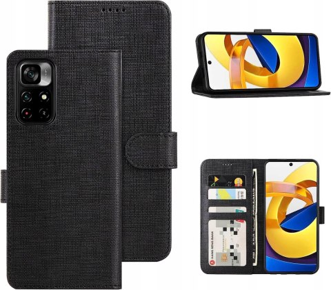 ETUI ZAMYKANE CZARNE POCO M4 PRO Z KLAPKĄ ETUI ZAMYKANE CZARNE POCO M4 PRO Z KLAPKĄ
