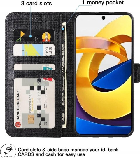 ETUI ZAMYKANE CZARNE POCO M4 PRO Z KLAPKĄ ETUI ZAMYKANE CZARNE POCO M4 PRO Z KLAPKĄ